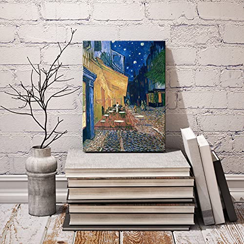 Van Gogh Cafe Terrace at Night Canvas Wall Art