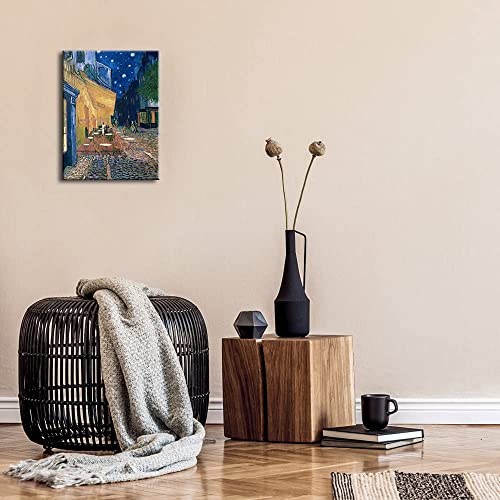 Van Gogh Cafe Terrace at Night Canvas Wall Art