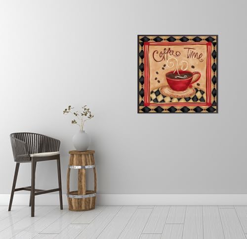 PigBoss Coffee Time Diamond Painting Kit (11.8 inches)