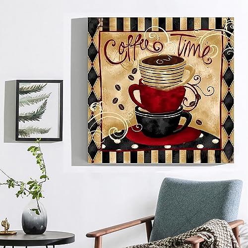 Cat Coffee Diamond Art Painting Kit for Adults