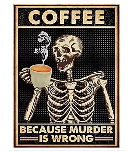 Skull Coffee Diamond Painting Kit for Adults and Kids