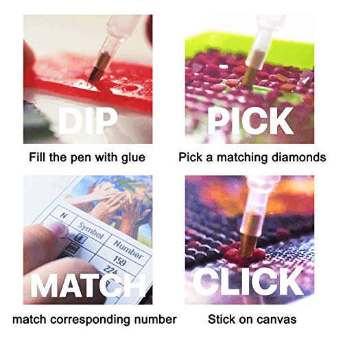 Coffee Cup Diamond Painting Kit, DIY Rhinestone Embroidery