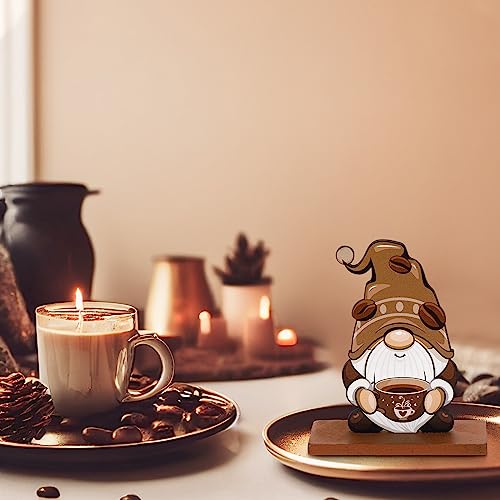 5 Piece Farmhouse Coffee Bar Decor Set