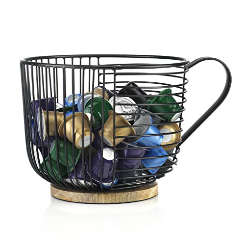 Coffee Pod Holder for K-Cups and Nespresso Pods
