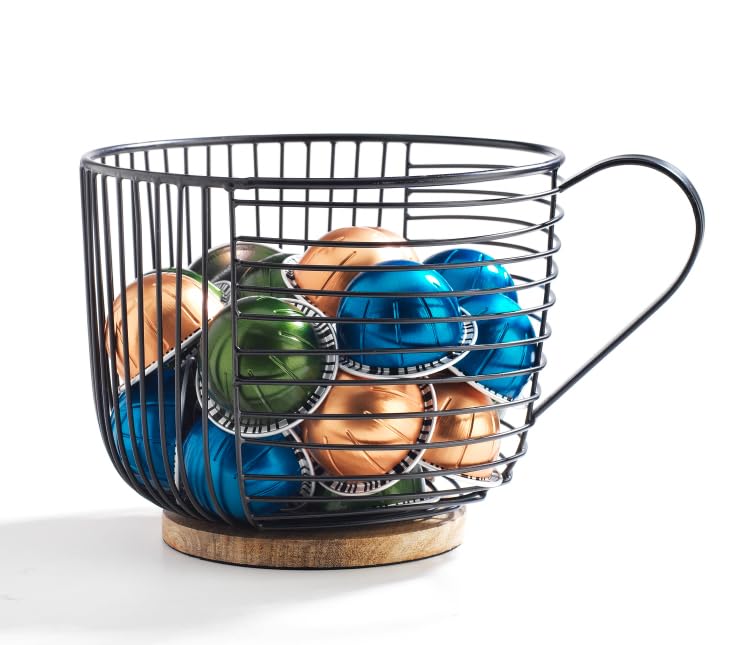 Coffee Pod Holder for K-Cups and Nespresso Pods