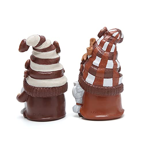 2PCS Coffee Gnomes Figurines - Nordic Decor for Home