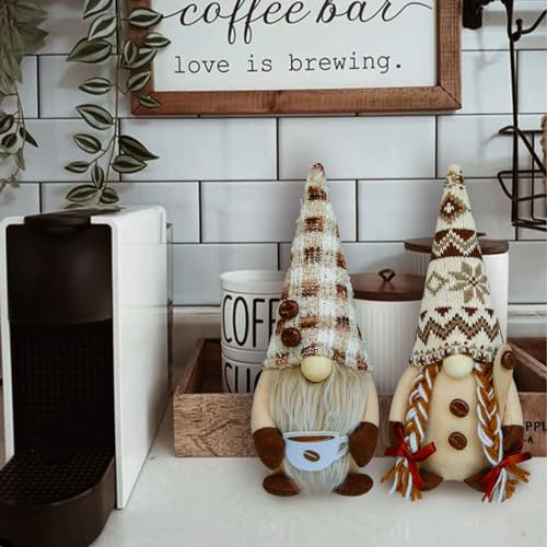 Handmade Swedish Coffee Gnomes for Home Decor
