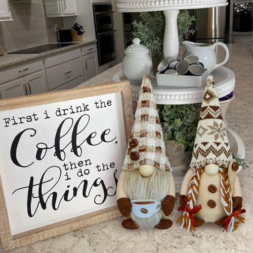 Handmade Swedish Coffee Gnomes for Home Decor