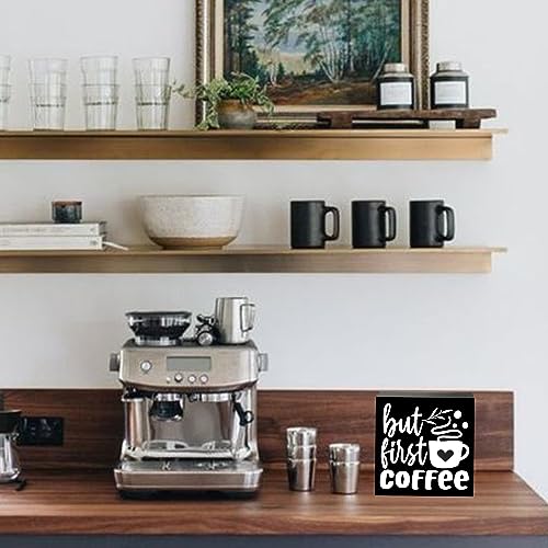 Rustic Coffee Bar Sign for Farmhouse Kitchen Decor