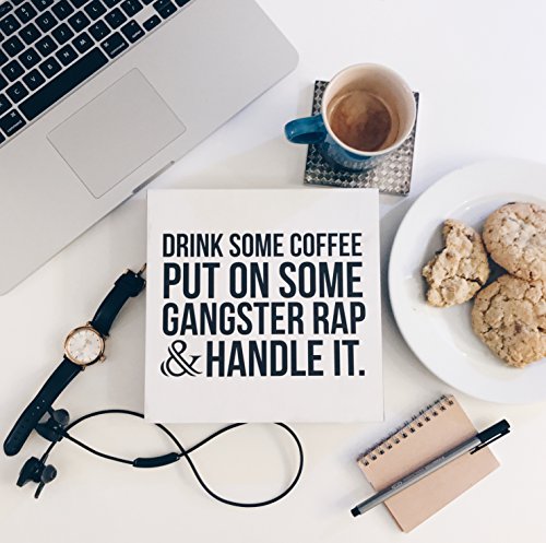 Rap Gangster Box Sign - Funny Desk Decor