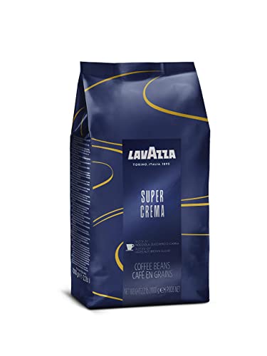 Lavazza Super Crema Whole Bean Coffee Blend, 2.2 lb