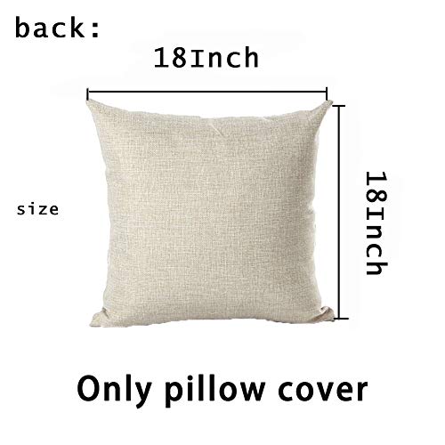 Retro Coffee Theme Pillow Covers, Set of 4