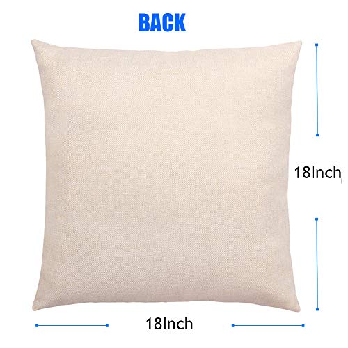 Coffee Cups Throw Pillow Covers - Life Begins After