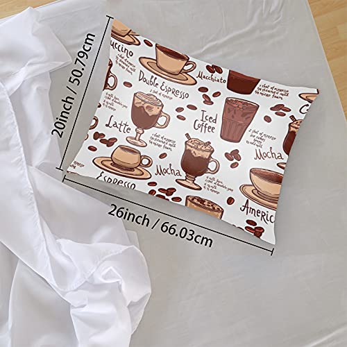 Mocha Coffee Silk Pillowcase for Hair and Skin