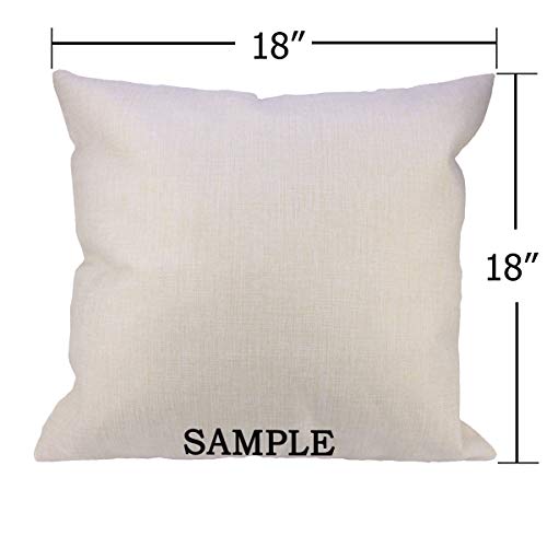 HGOD DESIGNS Coffee Pillow Cover, Funny Coffee Cup