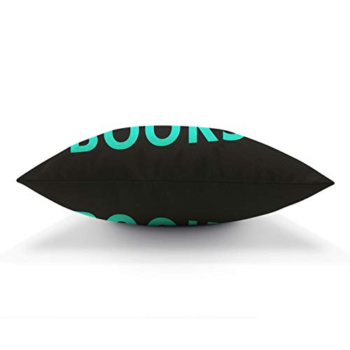 Good Coffee & Books Throw Pillow 18X18