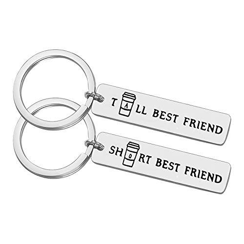 Coffee Lover Keychain Set for Friendship and Gifts