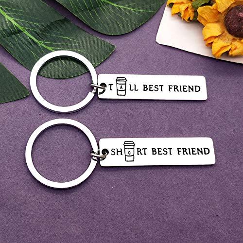 Coffee Lover Keychain Set for Friendship and Gifts