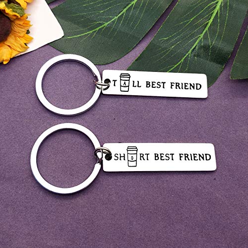 Coffee Lover Keychain Set for Friendship and Gifts