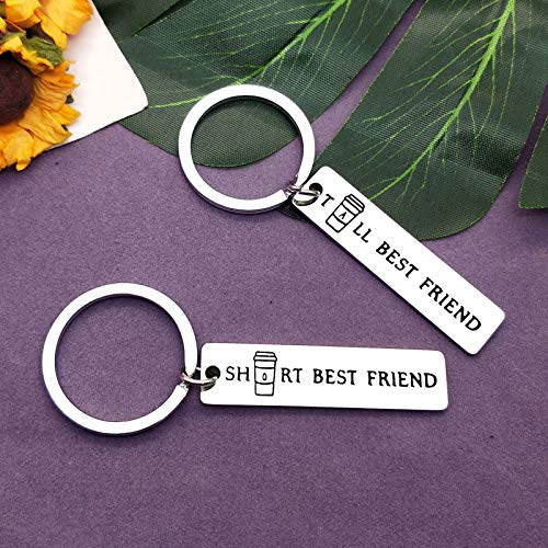 Coffee Lover Keychain Set for Friendship and Gifts