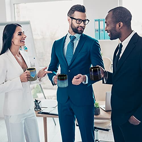 Handmade Pottery 15 oz Coffee Mug, Microwave Safe