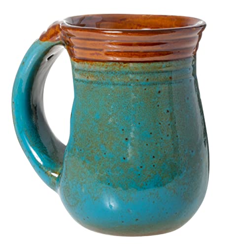 18oz Stoneware Handwarmer Mug - Turtle Design