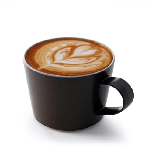 Vambechda 10 oz Handmade Ceramic Coffee Mug, Japanese Style