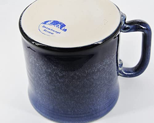 Handmade Ceramic Coffee Mug - Ol' Blue 14oz