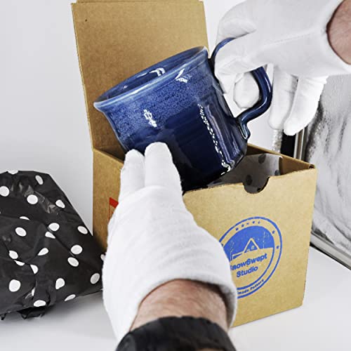 Handmade Ceramic Coffee Mug - Ol' Blue 14oz