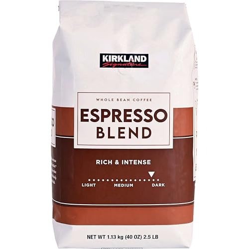 Kirkland Signature Dark Roast Espresso Blend Coffee - 2 Pack