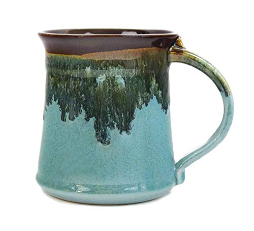 Handmade Ocean Tide Clay Medium Mug
