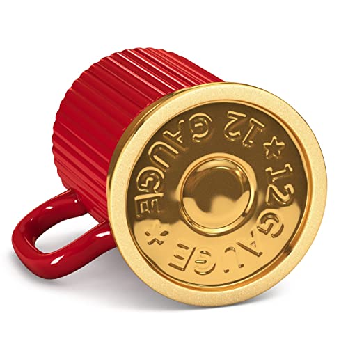 Handmade Ceramic Coffee Mug - 16 oz - Patriotic Style