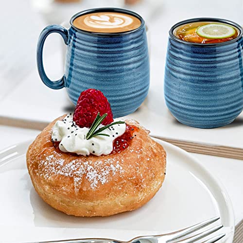 Hasense 20 oz Ceramic Coffee Mug for Office & Camping