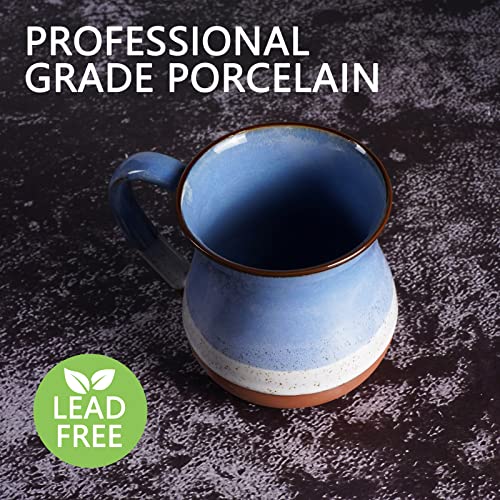 Handmade Ceramic Dog Mug 16 oz for Coffee