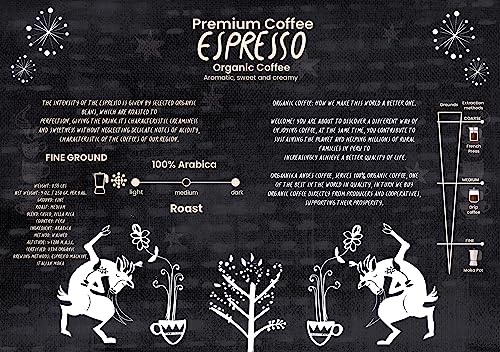 Orgaanika Andes Espresso Blend | Gourmet Fine Ground