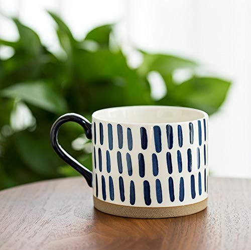 Koja Hand Painted 15 oz. Ceramic Mugs Set