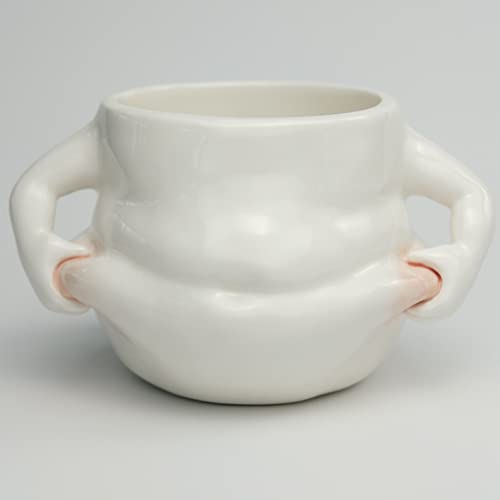 YINHEMEOW Fat Belly Handwarmer Mug 13OZ Cute Ceramic