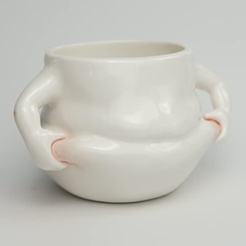 YINHEMEOW Fat Belly Handwarmer Mug 13OZ Cute Ceramic