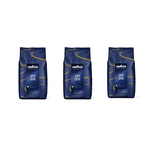 Lavazza Super Crema Whole Bean Coffee Blend, 6.6 lbs