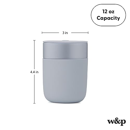 Terrazzo Cream Ceramic Mug - Portable, Reusable, Dishwasher Safe