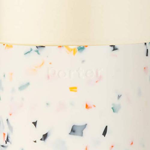 Terrazzo Cream Ceramic Mug - Portable, Reusable, Dishwasher Safe