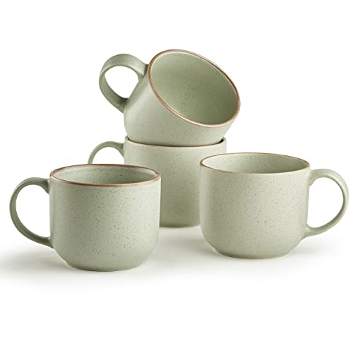 Maison Neuve Riverside Collection 4-Piece Ceramic Mug Set