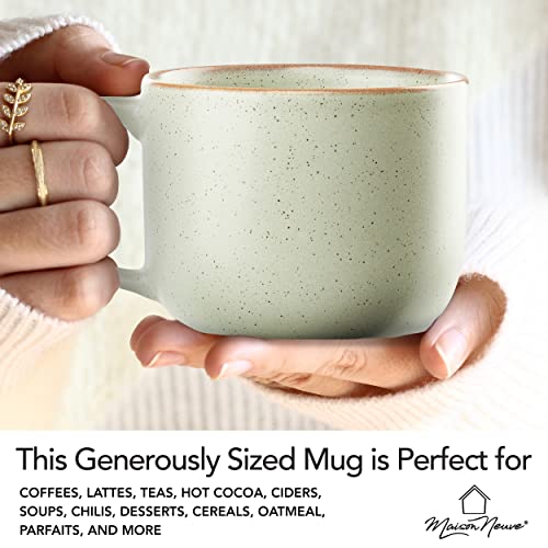 Maison Neuve Riverside Collection 4-Piece Ceramic Mug Set