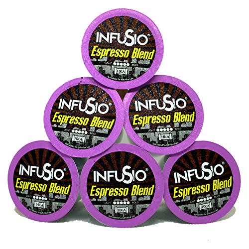 InfuSio Espresso Blend Coffee Pods, 96 Count