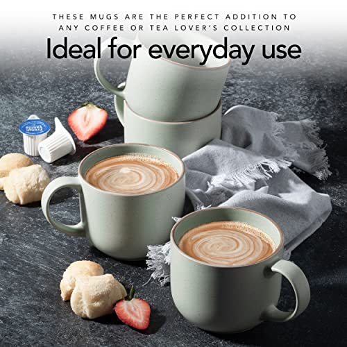 Maison Neuve Riverside Collection 4-Piece Ceramic Mug Set