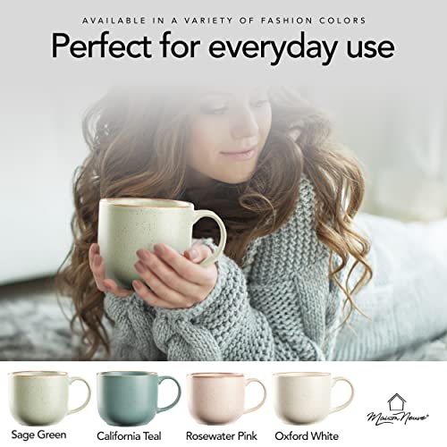 Maison Neuve Riverside Collection 4-Piece Ceramic Mug Set