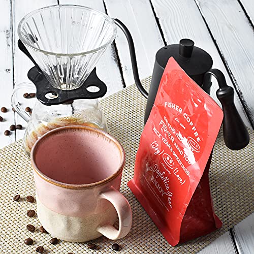 Bosmarlin Pink Ceramic Mug, 18 Oz, Office/Home Cup