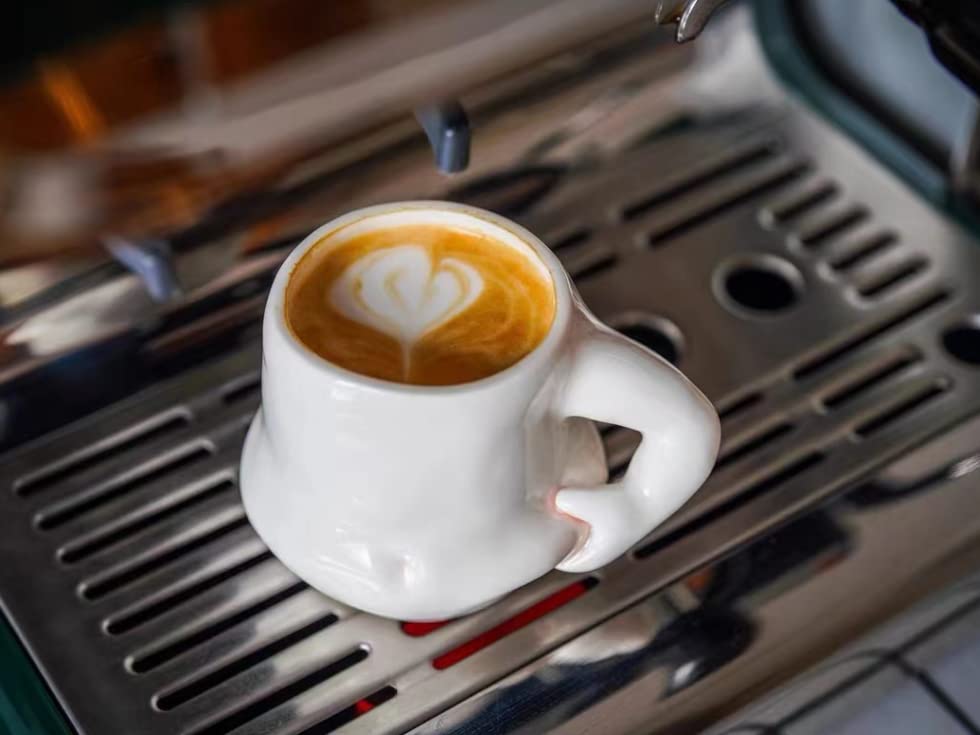 YINHEMEOW 10 OZ Cute Ceramic Coffee Mug