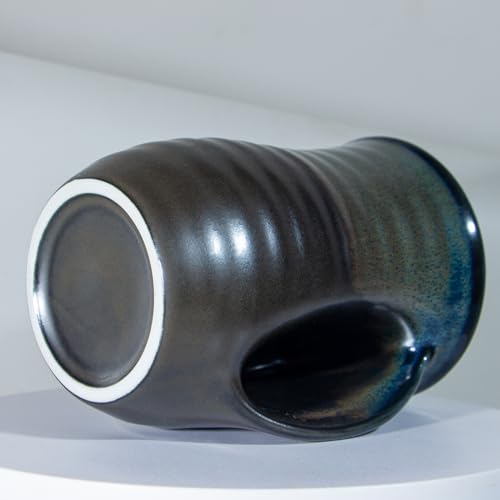 16oz Large Hand Warmer Mug for Coffee/Tea- Brown