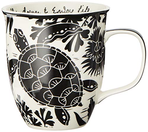 Sea Turtle Boho Mug: Cute Ceramic Coffee Mug